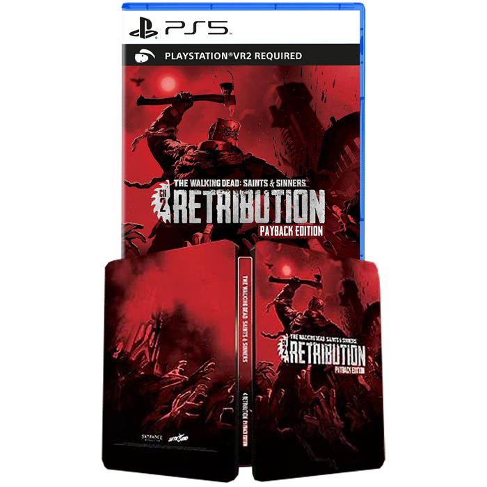 walking dead retribution ps5 steelbook visuel produit