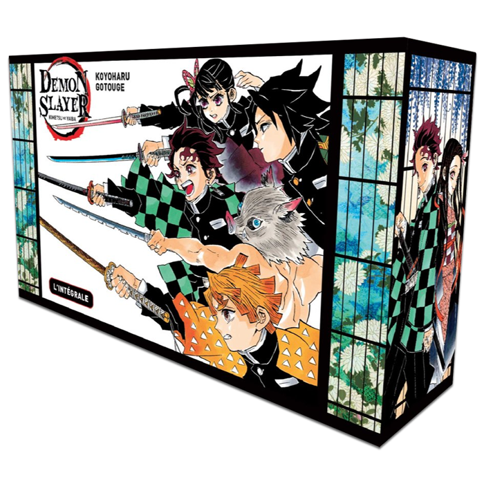 coffret intégrale demon slayer tomes 1 à 23 visuel produit
