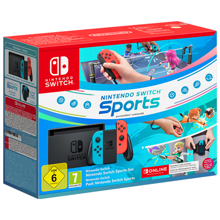 console nintendo switch sports visuel produit