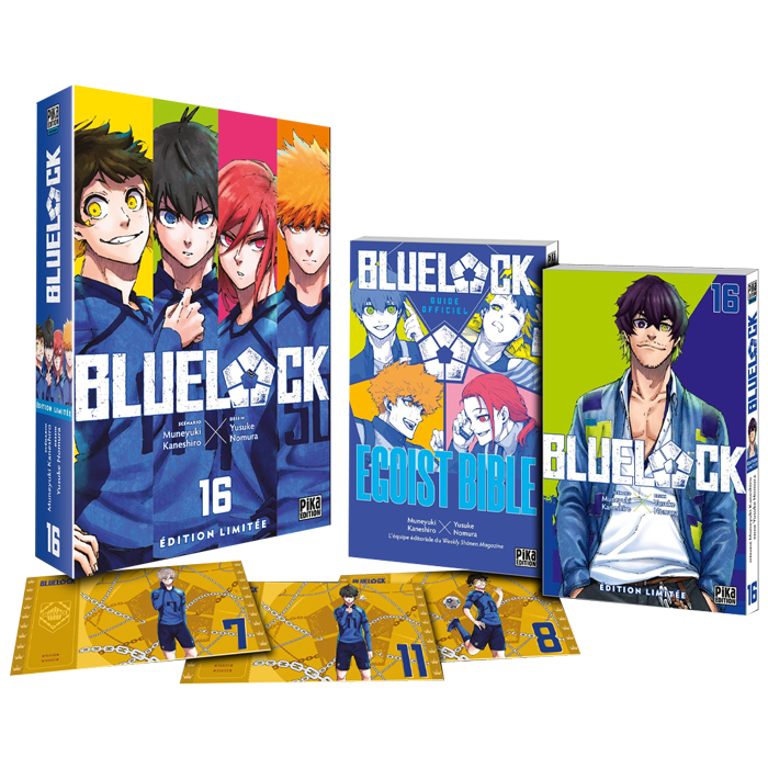 blue lock tome 16 edition limitée visuel produit definitif
