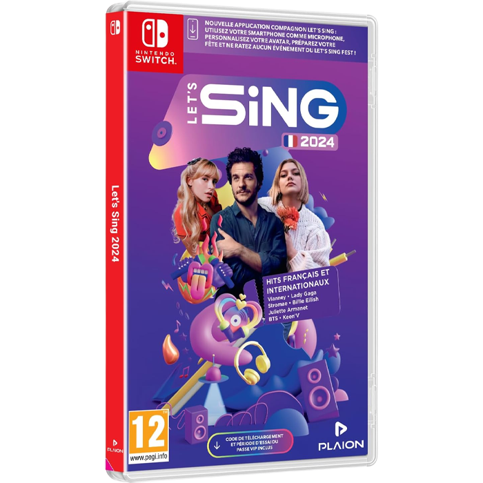 lets sing 2024 switch visuel produit
