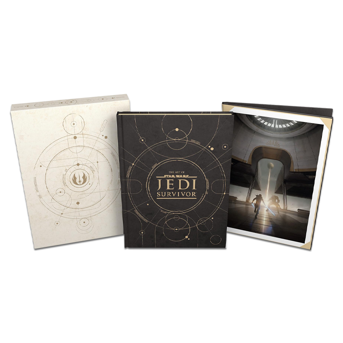 artbook deluxe star wars jedi survivor visuel produit
