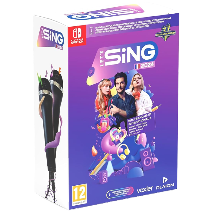 lets sing 2024 avec 2 micros switch visuel produit
