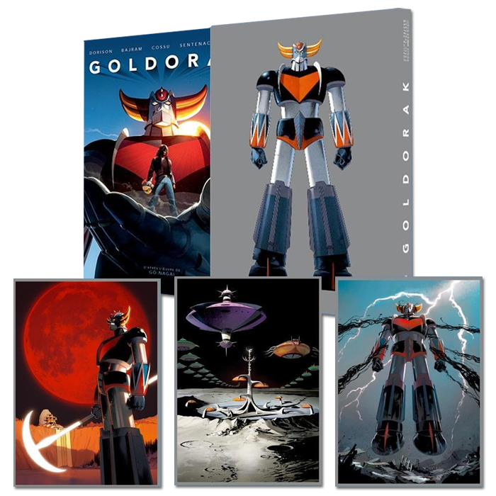bd goldorak silver visuel produit
