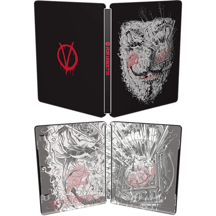 V for vendetta 4K Steelbook Mondo visuel provisoire produit