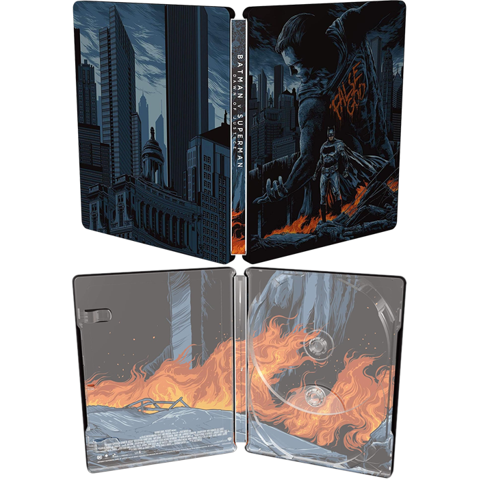 Batman v Superman 4K Steelbook Mondo visuel provisoire produit