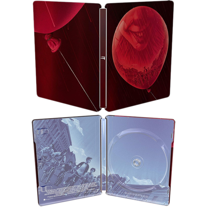 Ça 4K Steelbook Mondo visuel provisoire produit