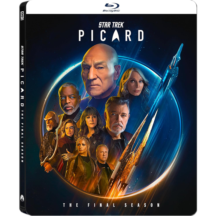 Star Trek Picard Saison 3 Blu Ray Steelbook visuel produit