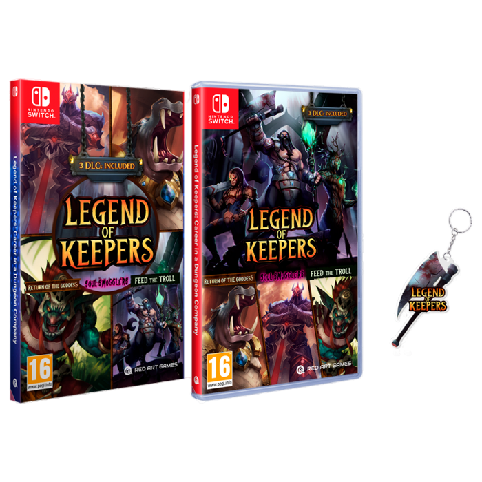 legend of keepers deluxe switch visuel produit