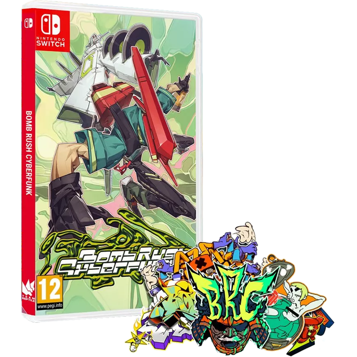 bomb rush cyberfunk switch visuel produit