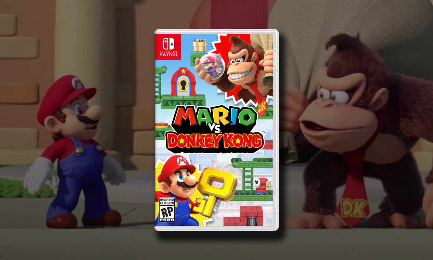 SLIDER mario vs donkey kong switch visuel us
