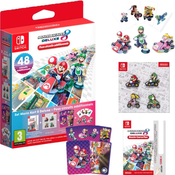 Pass Circuits Additionnels Mario Kart 8 Version Boite visuel produit