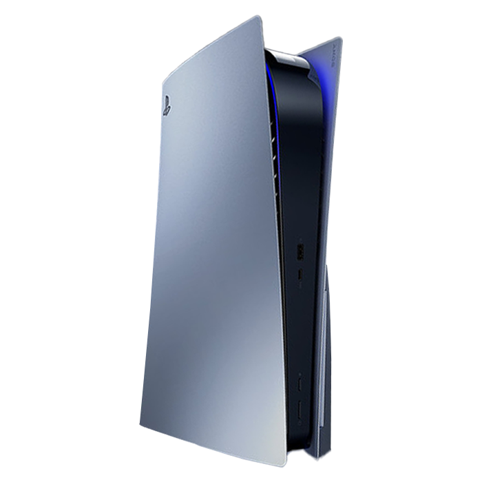 façade ps5 cover silver sterling visuel produit