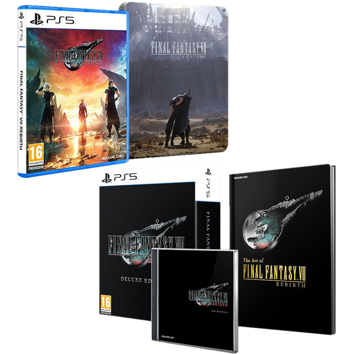Final Fantasy 7 Rebirth Edition Deluxe PS5 visuel definitif produit