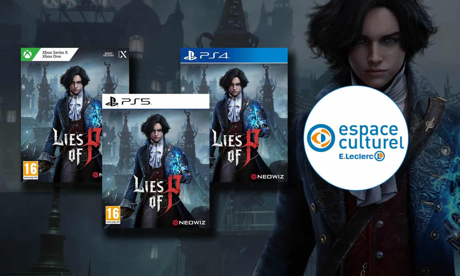 SLIDER lies of p offres de lancement leclerc