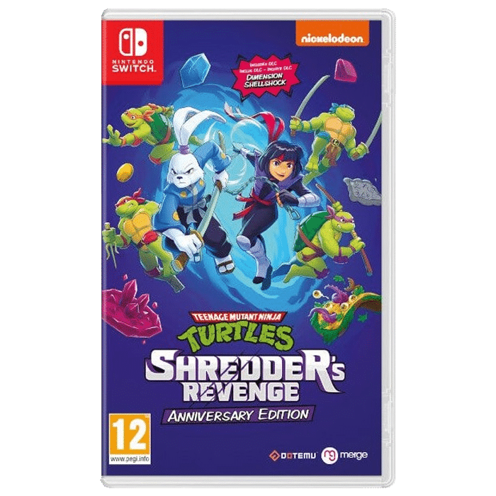 shredder revenge anniversary edition switch visuel produit