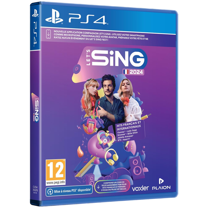 lets sing 2024 ps4 visuel produit