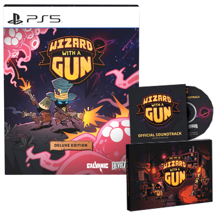 wizard with a gun deluxe edition ps5 visuel produit