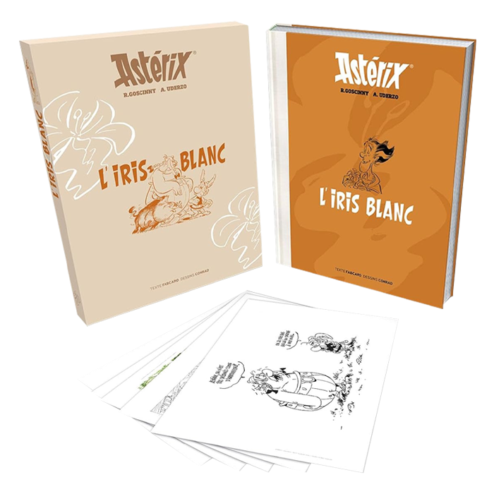 asterix tome 40 artbook collector visuel produit