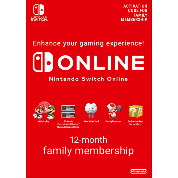 ABONNEMENT switch online famille visuel produit