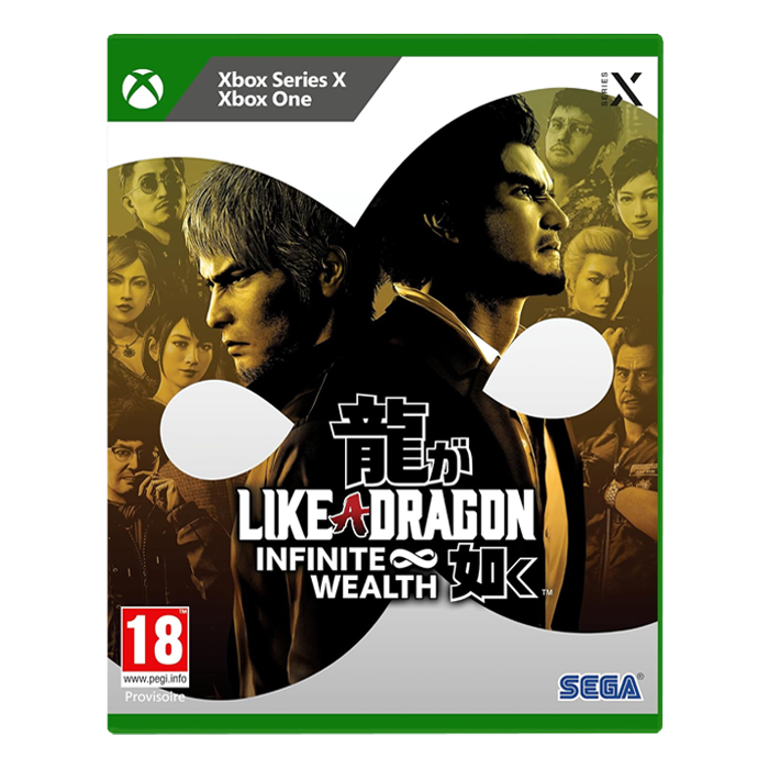 yakuza like a dragon infinite wealth xbox series visuel produit