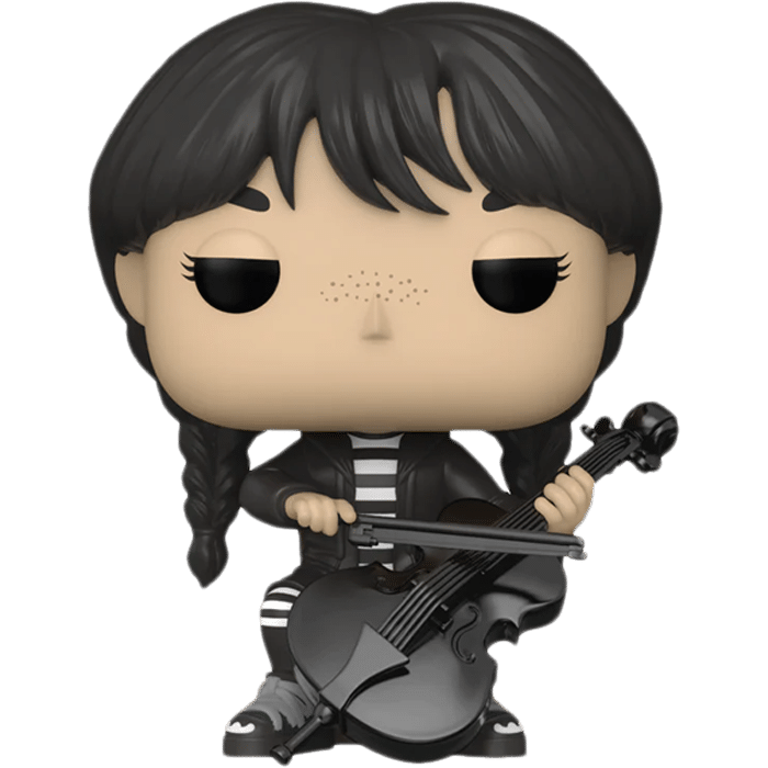 Funko Mercredi avec violoncelle visuel produit
