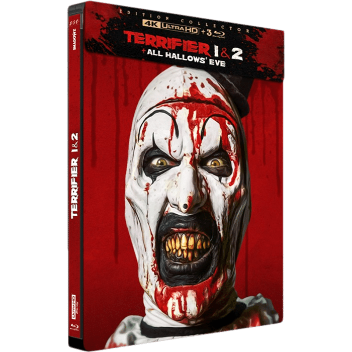 Terrifier 1 et 2 4K Steelbook visuel produit