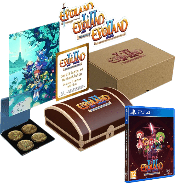 Evoland 1 & 2 10ème anniversaire PS4 visuel definitif produit