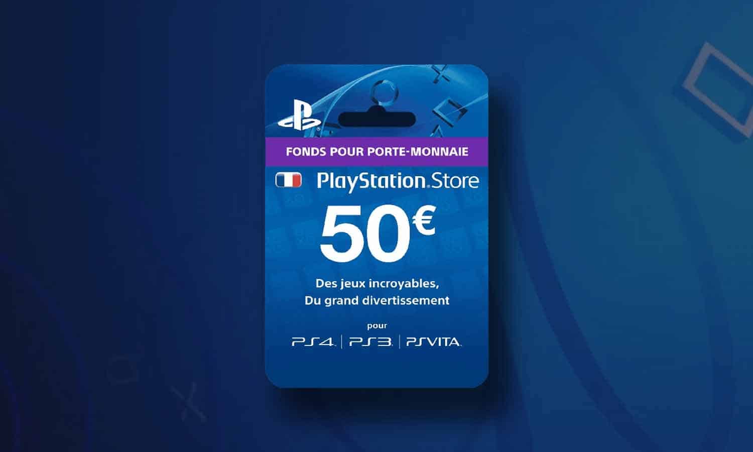 🎮Carte PSN 50 €