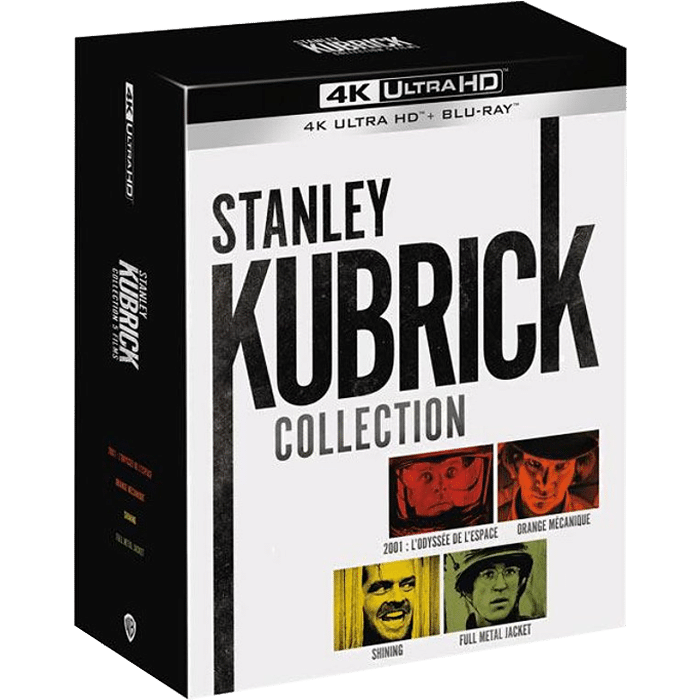 coffret stanley kubrick 4 films blu ray 4k visuel produit