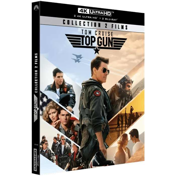 top gun blu ray 4k duologie visuel produit