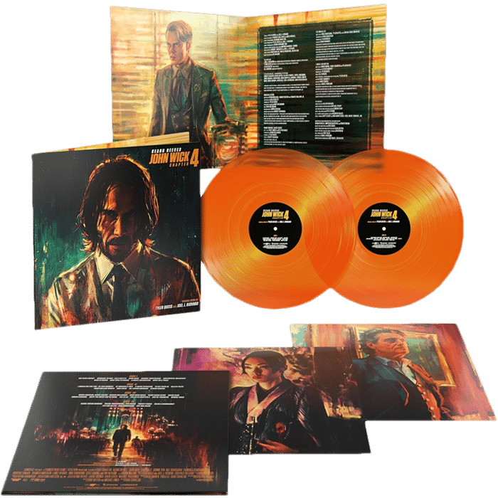 Vinyle John Wick 4 Édition Limitée Vinyle Orange visuel produit