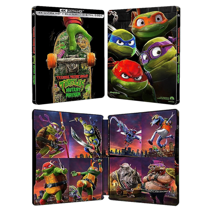 Ninja Turtles Teenage Years 4K steelbook visuel definitif US produit
