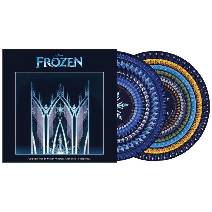 la reine des neiges vinyle frozen visuel produit
