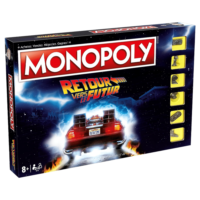 monopoly retour vers le futur visuel produit