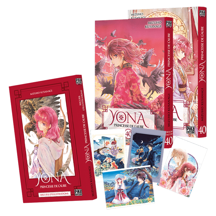 yona princesse de l'aube tome 40 edition limitée visuel produit
