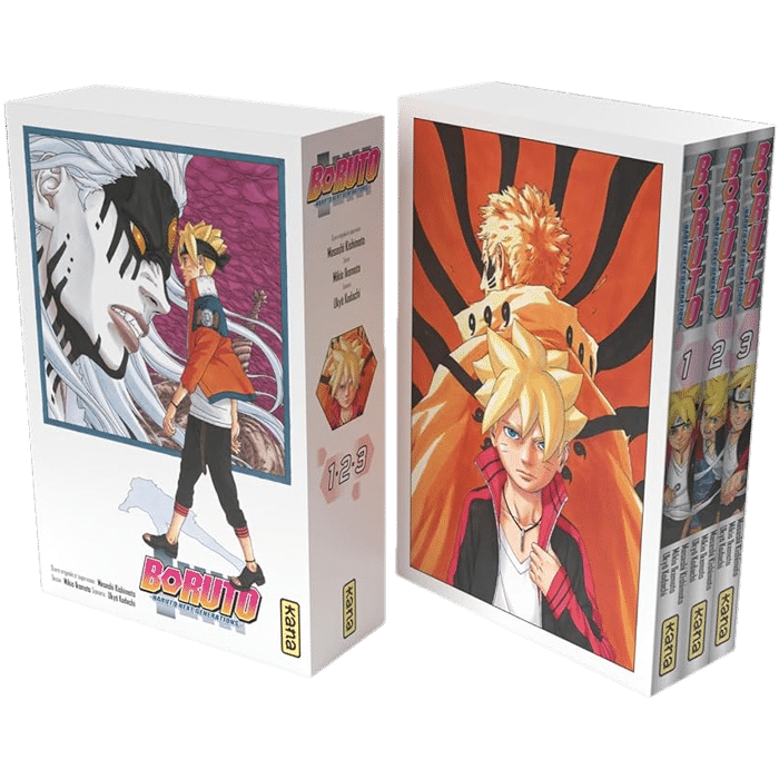 Coffret Boruto Naruto Next Generations Tome 1-2-3 visuel produit