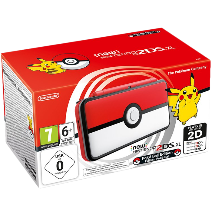 new nintendo 2DS XL Poké ball édition
