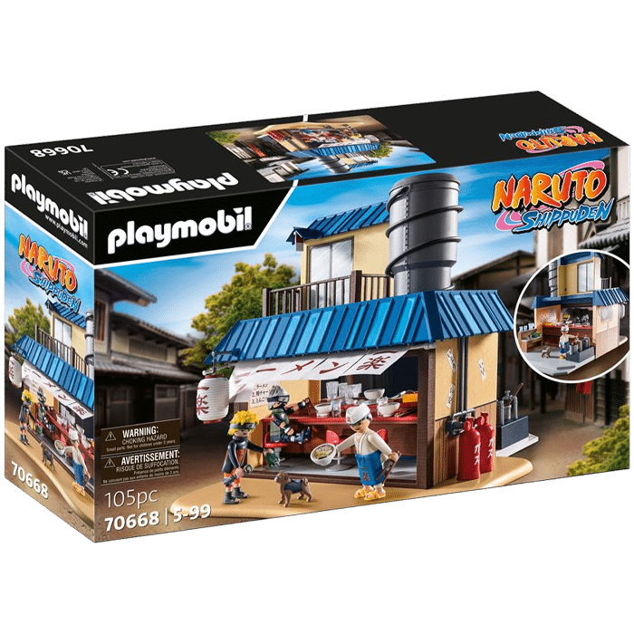 playmobil naruto restaurant ramen ichiraku 70668 visuel produit