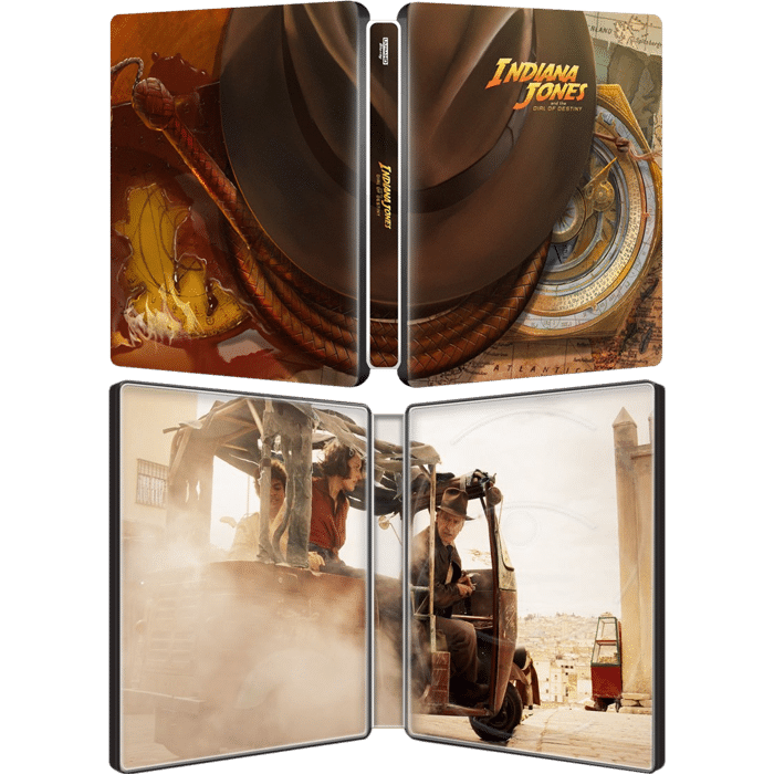 Indiana Jones 5 et le Cadran de la Destinée Steelbook 4K visuel us produit