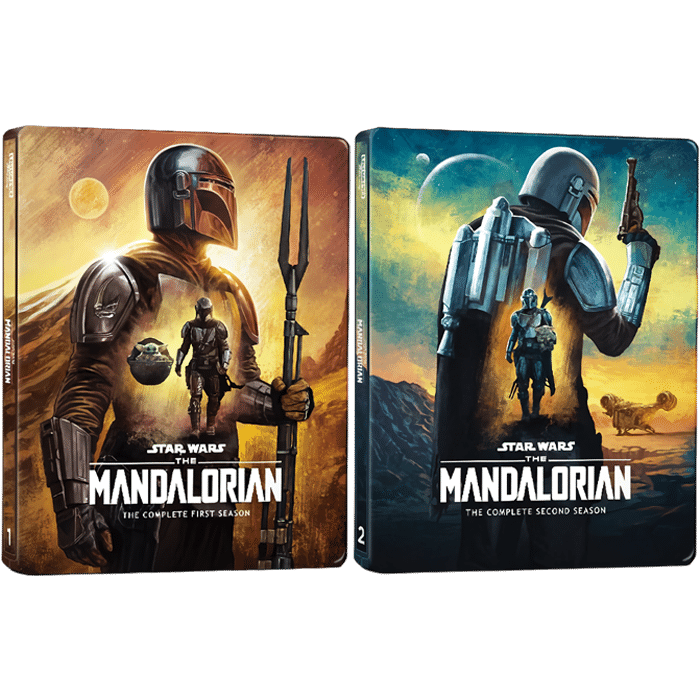 mandalorian saison 1 et 2 4K steelbook visuel provisoire produit