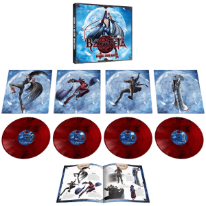 bayonetta 4 vinyles rouges visuel produit