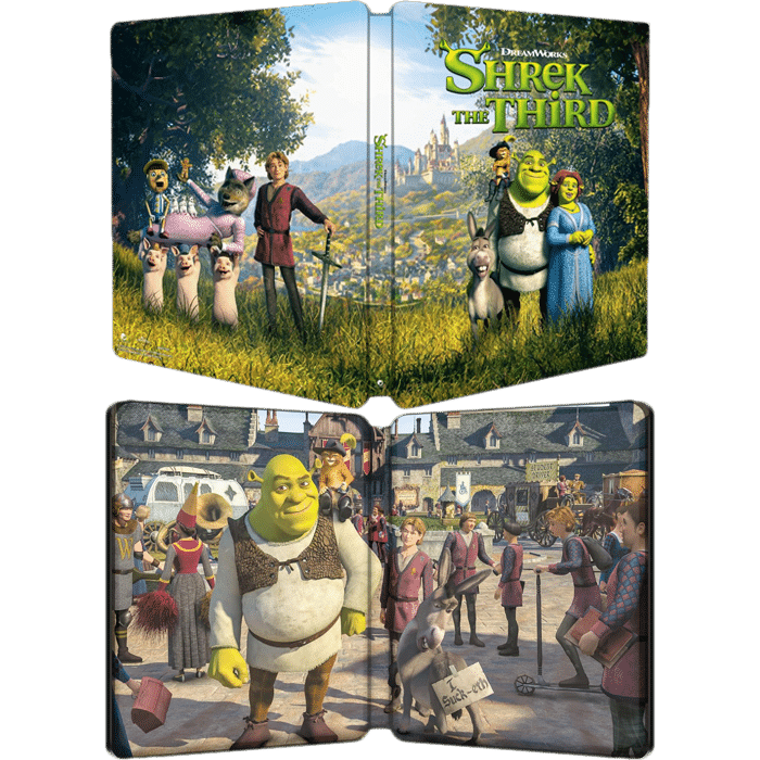 Shrek 3 Steelbook 4K visuel UK produit