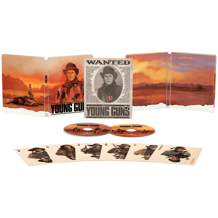 young guns blu ray 4k steelbook visuel produit copie