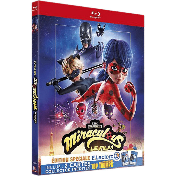Miraculous Le Film Blu ray Edition Spéciale Leclerc visuel definitif produit