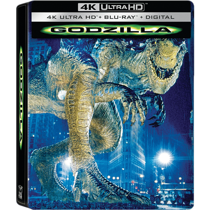 Godzilla 1998 4K Steelbook US visuel produit
