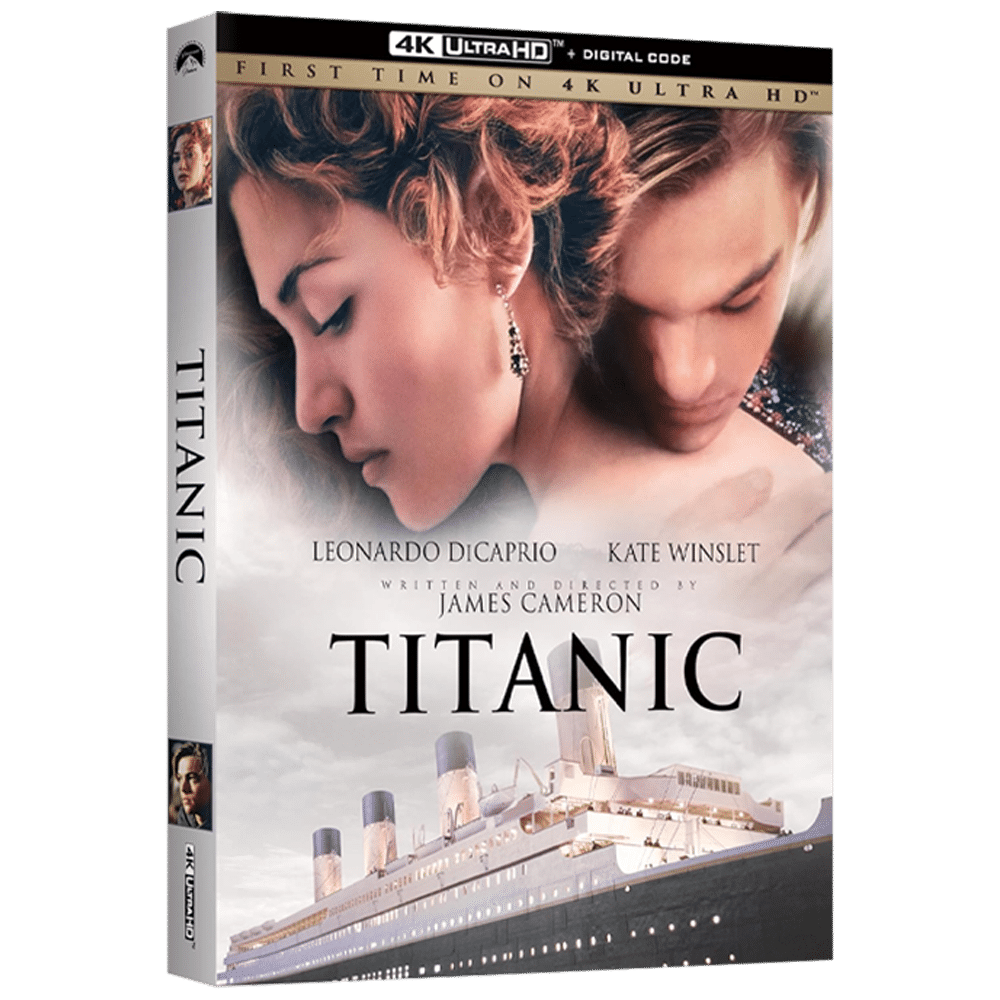 titanic blu ray 4k visuel produit