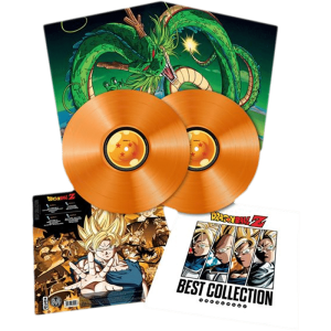 vinyle dbz best collection édition limitée visuel produit
