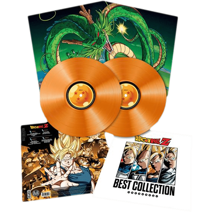 vinyle dbz best collection édition limitée visuel produit