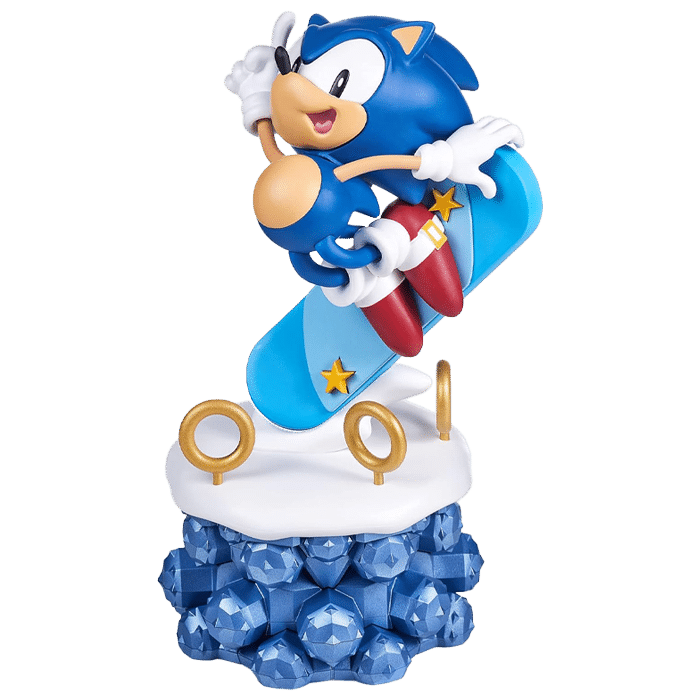 figurine sonic snowboard calendrier avent visuel produit